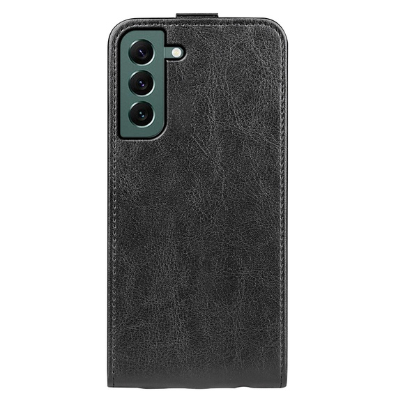 Cu clapetă pentru Samsung Galaxy S23+ Plus, Flip, negru