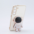 Huse pentru Samsung Galaxy S23 Plus, Astronaut, alb