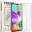 2x sticlă călită pentru Samsung Galaxy A41, ERBORD 9H Hard Glass pe ecran