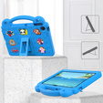 Husă pentru copii pentru Lenovo Tab TB311FU, Cute Patterns, cu suport, albastru