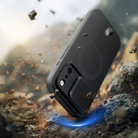 Husă de protecție Tech-Protect Kevlar Aura cu suport și funcție MagSafe pentru iPhone 17 Pro Max