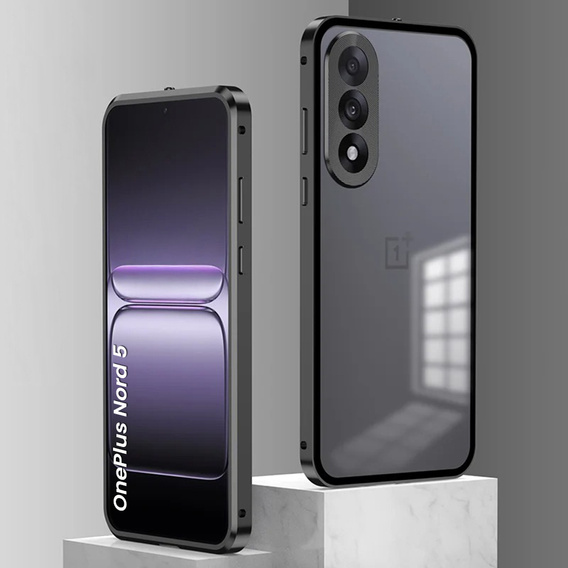 Carcasă pentru OnePlus Nord 5, Frame Case, negru