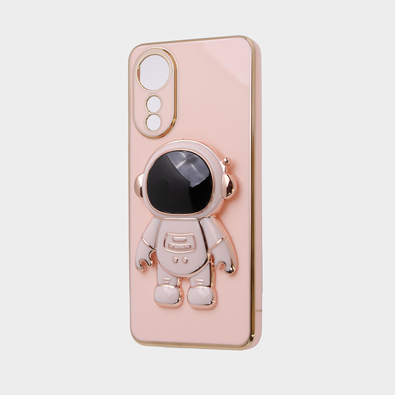 Huse pentru Oppo A78 4G, Astronaut, roz rose gold