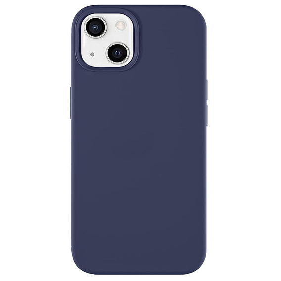 Husa pentru iPhone 14 Plus, Silicone Lite, albastru închis