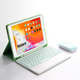Carcasă + tastatură iPad Pro 11 2021 / 2018, iPad Air 10.9 4 2020 / 5 2022, Pen Slot, verde