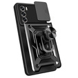 Husă blindată pentru Realme 14X / Realme C75, CamShield Slide, negru