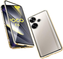 Carcasă pentru Xiaomi Poco F6, Frame Case, de aur