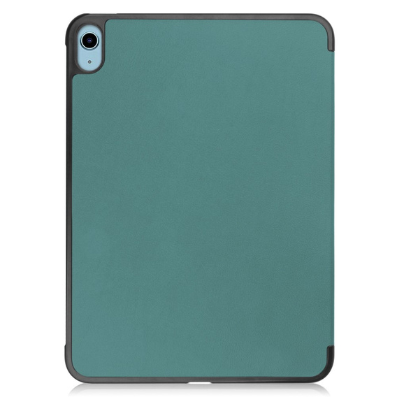 Husă pentru iPad 10.9 2022 10 Gen, Smartcase cu spațiu pentru stylus, verde