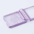 Husă pentru Samsung Galaxy Z Flip 5 5G, Mechanical Legend, violet