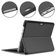 Huse pentru Microsoft Surface Pro 8, Stand Case, gri