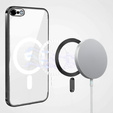 Husă pentru iPhone 7 / 8, Electro MagSafe, negru + Sticlă pentru ecran