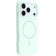 Manșon din silicon pentru iPhone 17 Pro, pentru MagSafe, antișoc, verde