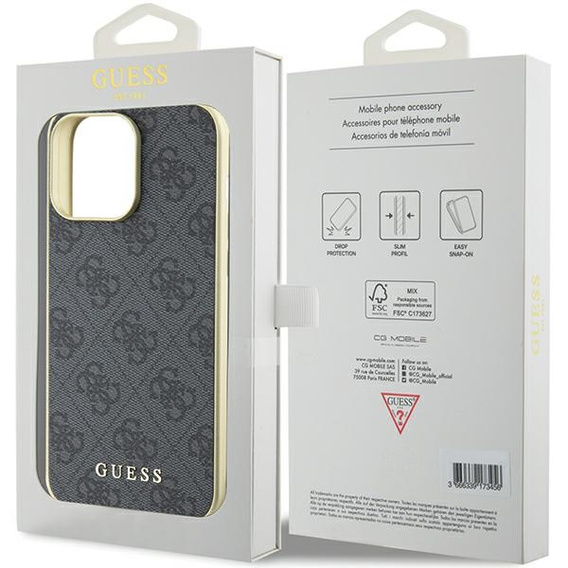 Husă Guess 4G Charms cu breloc pentru iPhone 15 Pro