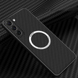 Huse pentru Samsung Galaxy S21 Plus, Magsafe Slim Carbon, negru