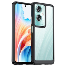Huse pentru Oppo A79 5G, Fusion Hybrid, transparent / negru