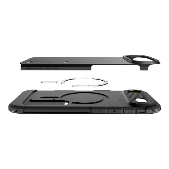 Carcasă Spigen pentru iPhone Air, Tough Armor T Mag MagSafe, negru