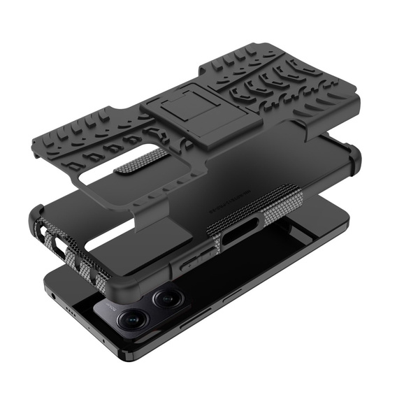 Huse pentru Xiaomi POCO X5 Pro 5G, Tire Armor, negru
