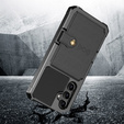 Husa pentru Samsung Galaxy A54 5G, Card Holder Kickstand, negru