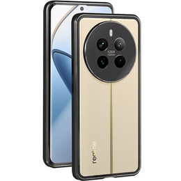 Husa pentru Realme 12 Pro 5G / Realme 12 Pro+ 5G, Magnetic Dual Glass, negru