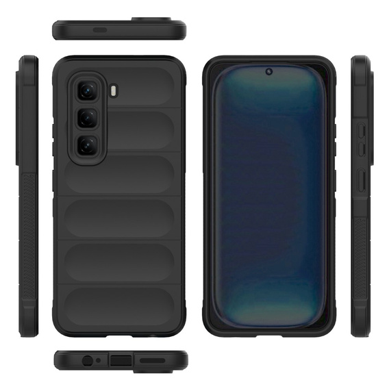 Huse pentru Infinix Hot 50 Pro 4G, Gaming Shockproof, negru