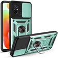 Husă blindată pentru Xiaomi Redmi 12C, CamShield Slide, verde