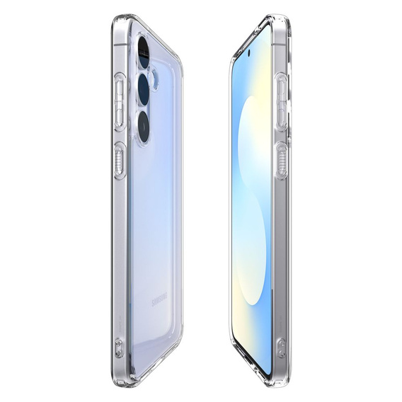 Carcasă Spigen Ultra Hybrid MagSafe pentru Samsung Galaxy S25 Ultra, transparentă / albă