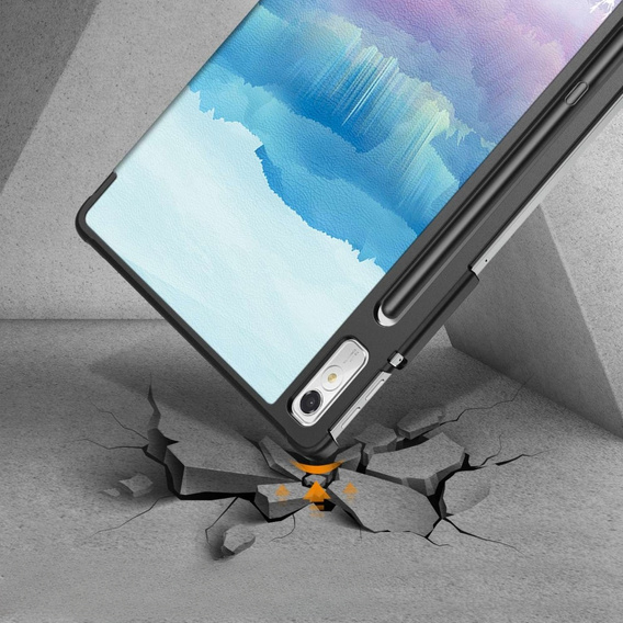 Huse pentru Lenovo Tab P11 Pro Gen 2 2022, Smartcase Pen Slot, deer in mountains