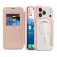Carcasă Wallet MagSafe RFID flip cu protecție pentru camera foto pentru iPhone 17 Pro Max