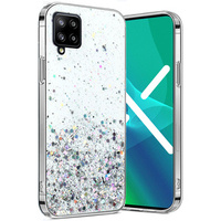 Huse pentru Samsung Galaxy A42 5G, Glittery, transparentă