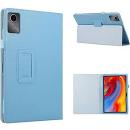 Husa pentru Lenovo Tab M11, bi-fold, cu clapetă, albastru