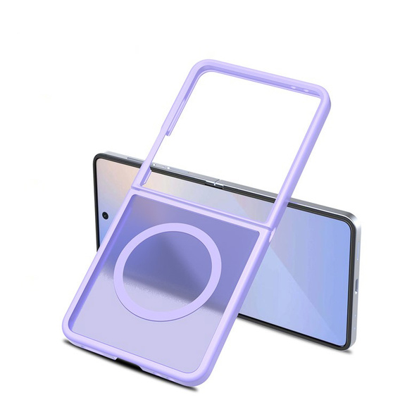 Husă cu MagSafe - Husă hibridă mată pentru Samsung Galaxy Z Flip7