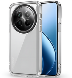 Huse pentru Realme 12, Fusion Hybrid, transparentă