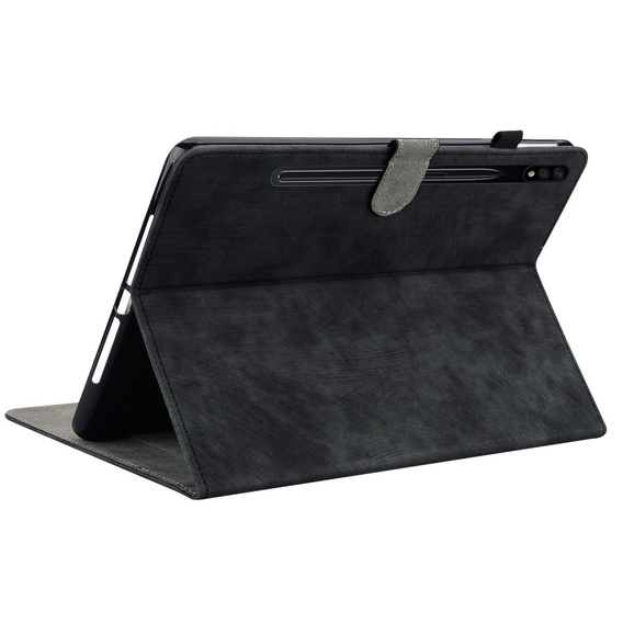 Huse pentru Samsung Galaxy Tab S9, Wallet Pen Slot, negru