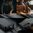 CASEME Litchi Wallet flip caz pentru Samsung Galaxy Z Fold7 5G