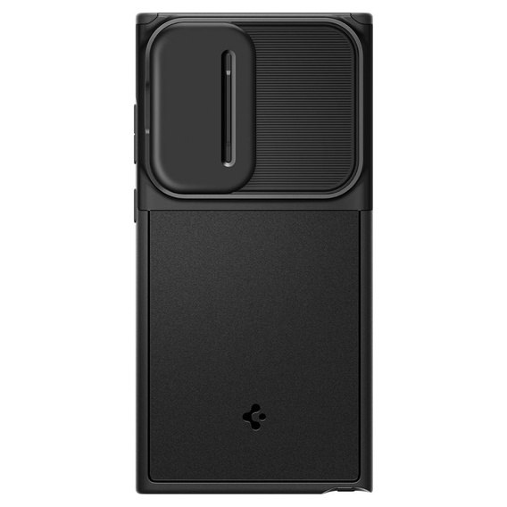Spigen Optik Armor husă neagră pentru Samsung Galaxy S23 Ultra