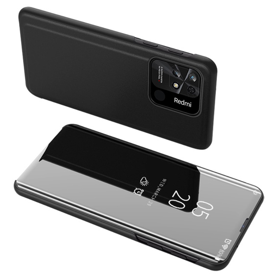 Huse pentru Xiaomi Redmi 10C, Clear View, negru
