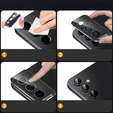 Sticlă temperată pentru camera foto pentru Samsung Galaxy M55, negru