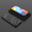 Husa pentru Xiaomi Redmi 10C, Military kickstand, albastru