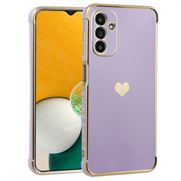 Huse pentru Samsung Galaxy A13 5G, Electro heart, violet