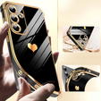 Huse pentru Samsung Galaxy S25 FE, Electro heart, negru