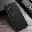 Huse pentru Motorola Edge 30 Ultra 5G, Leather Hybrid MagSafe, negru