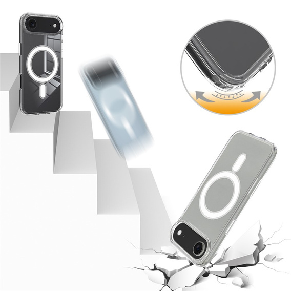 Husă pentru iPhone Air, pentru MagSafe, transparentă