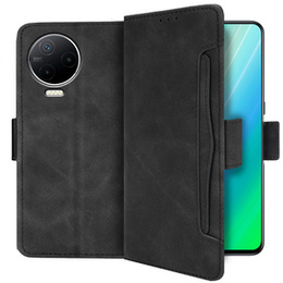 Cu clapetă pentru Infinix Note 12 2023, Card Slot, negru