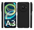 Caz subțire pentru Xiaomi Redmi A3, Slim, negru