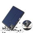 Husă pentru Lenovo Tab M11, Business Card and Pen Slot, albastru