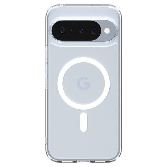 Carcasă Spigen Ultra Hybrid MagSafe pentru Google Pixel 10 Pro XL, transparentă/albă