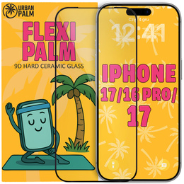 Sticlă ceramică 9D Flexi Palm pentru iPhone 17 Pro / 17 / 16 Pro