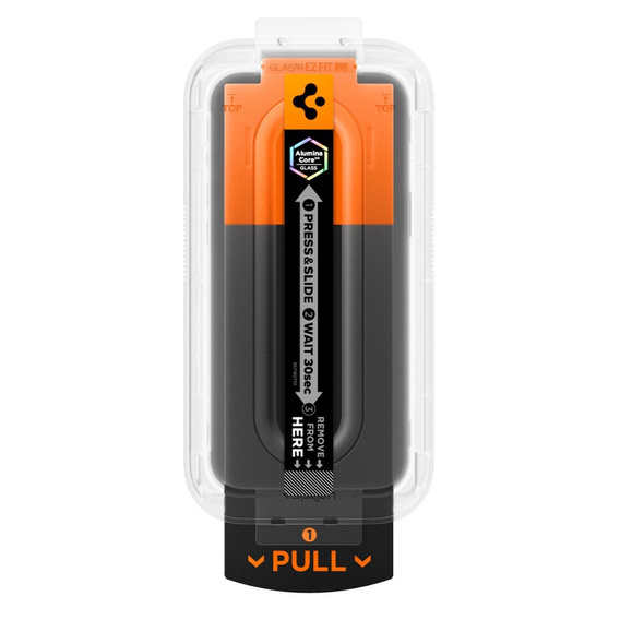 Sticlă temperată Spigen pentru iPhone 17 Pro Max / 16 Pro Max , Glas.tR "EZ Fit Pro", Transparent