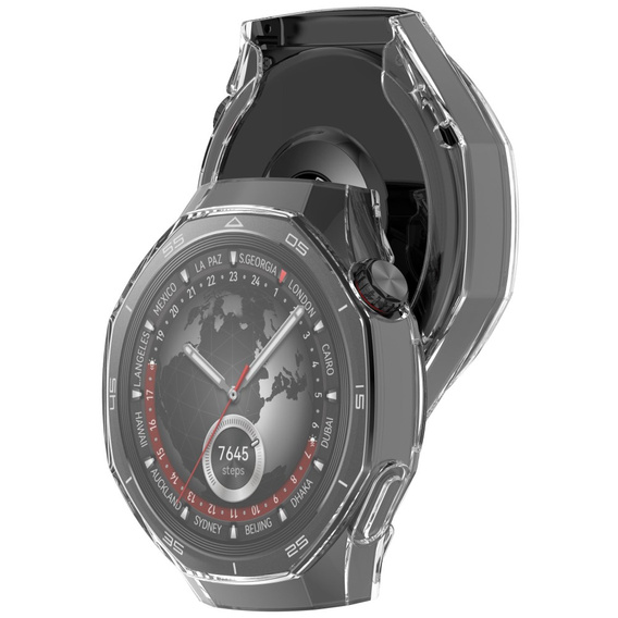 Carcasă 2in1 cu protector de ecran pentru Huawei Watch GT 5 Pro 46mm, transparentă