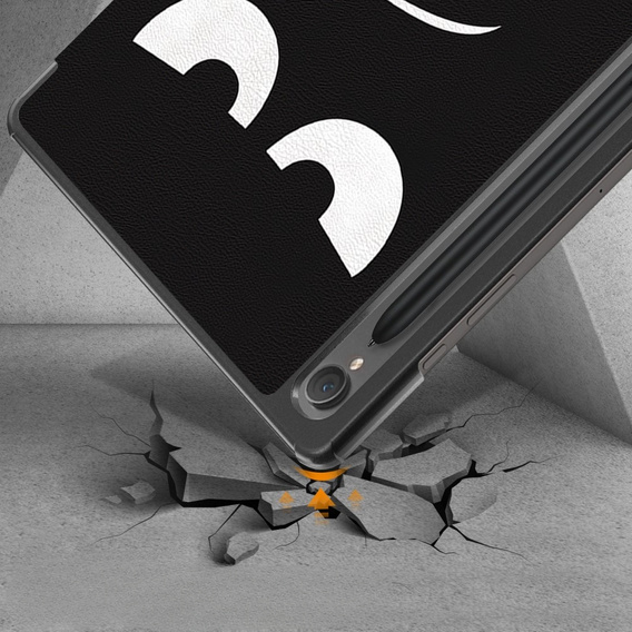 Huse pentru Samsung Galaxy Tab S9, Smartcase Hybrid Pen Slot, don't touch me